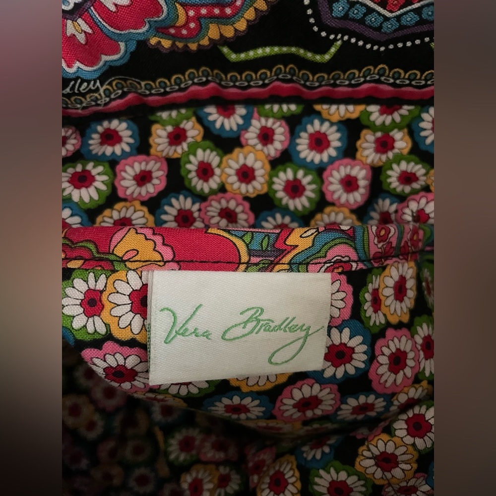 Vera Bradly Tote shoulder Bag Front Tie - Picture 2 of 7